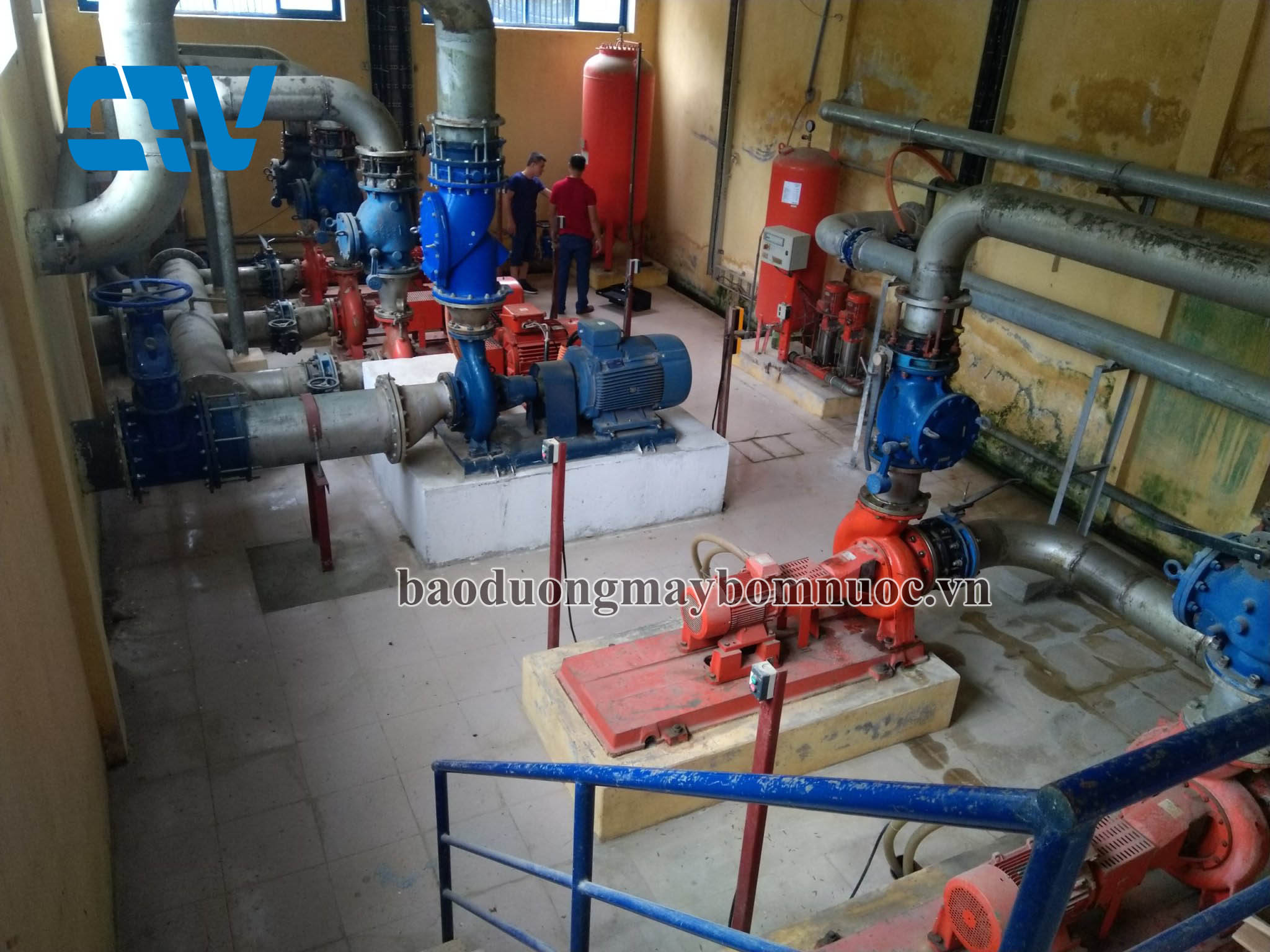 Bảo dưỡng, bảo trì bình tích áp trong hệ thống cấp nước sạch Thành phố