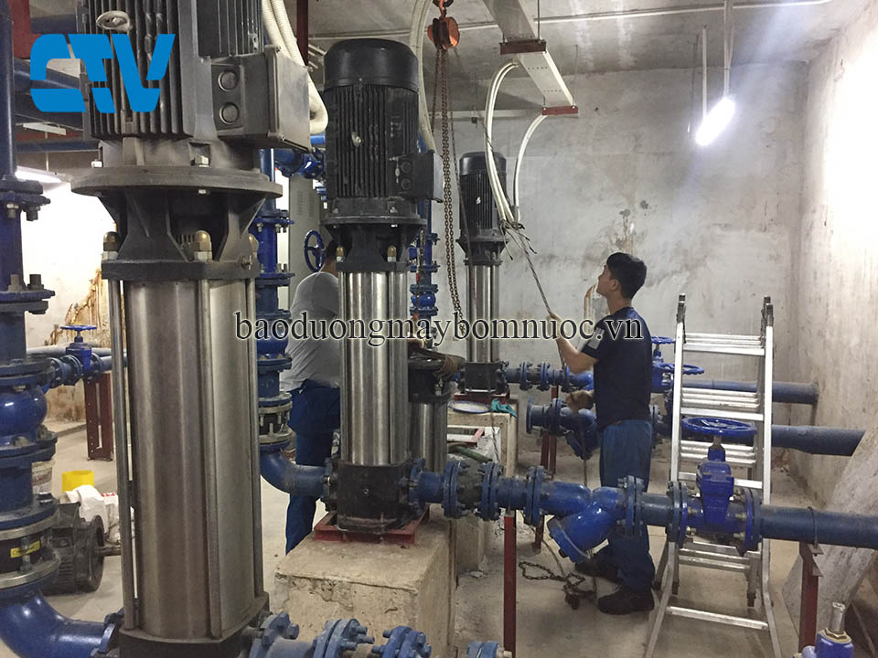 Bảo dưỡng máy bơm nước công nghiệp uy tín tại Hà Nội