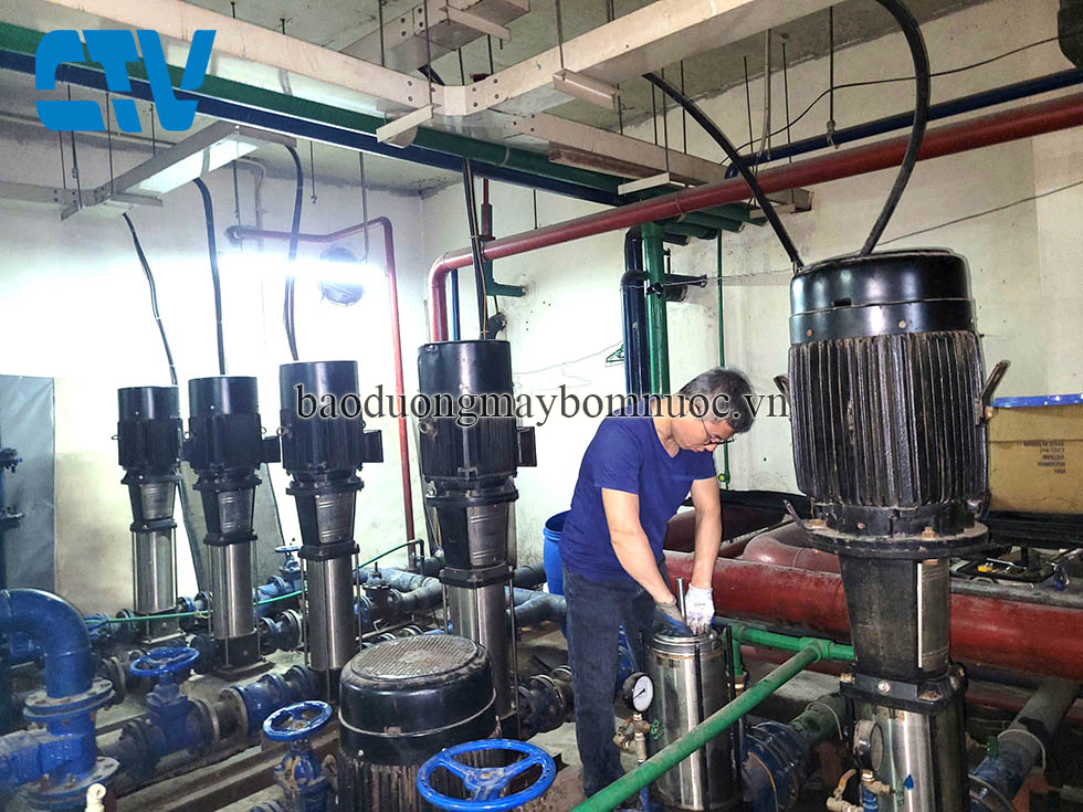 Bảo dưỡng máy bơm trục đứng Hà Nội – Dịch vụ chuyên nghiệp, tận tâm