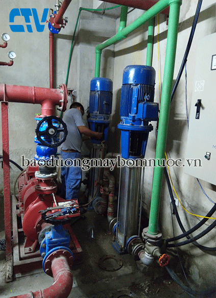 Cường Thịnh Vương bảo dưỡng, sửa chữa hệ thống máy bơm trục đứng