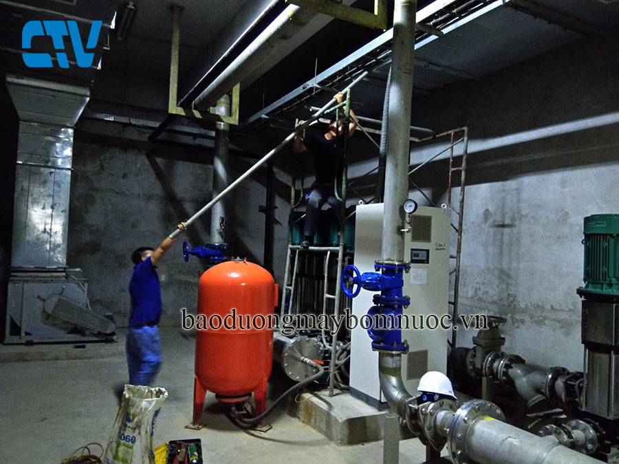 Bảo dưỡng, sửa chữa bình tích áp