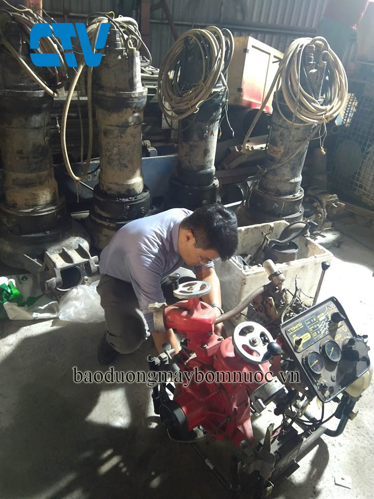 Một số chú ý khi sử dụng máy bơm chữa cháy Tohatsu khi trời lạnh.