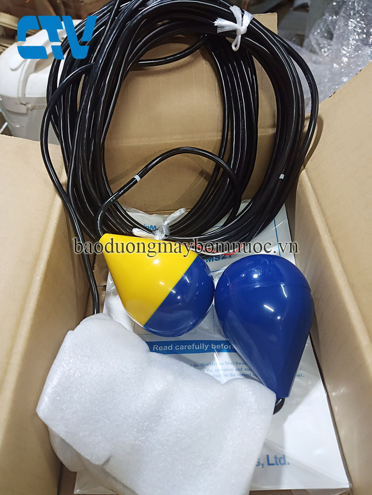 Phao điện máy bơm Shinmaywa Nhật Bản chất lượng, giá rẻ