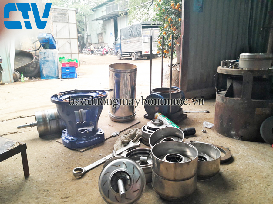 Dịch vụ sửa chữa, bảo dưỡng máy bơm trục đứng chuyên nghiệp, uy tín nhất Hà Nội
