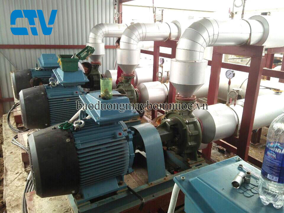 Dịch vụ bảo dưỡng, sửa chữa máy bơm trục rời Ebara chuyên nghiệp tại miền Bắc