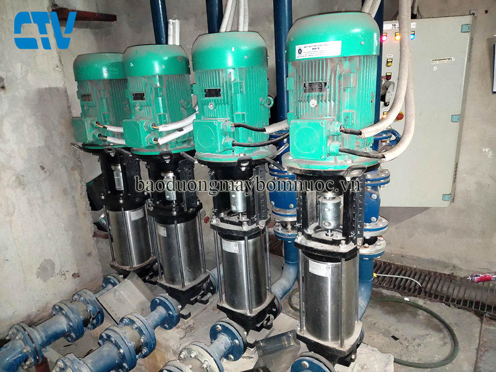 Dịch vụ bảo dưỡng máy bơm nước công nghiệp Wilo chuyên nghiệp tại Hà Nội
